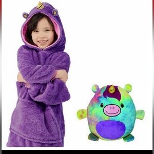 Colorful Unicorn Plush Toy for Kids